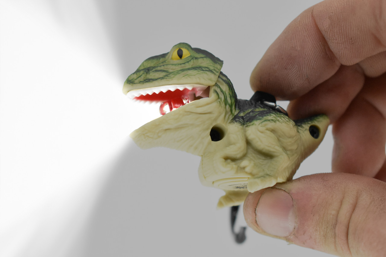 Tyrannosaurus rex, T. Rex, Dinosaur, Carabiner Clip Flashlight and Keychain Toy Gift Camping Small Light  F3479 B127