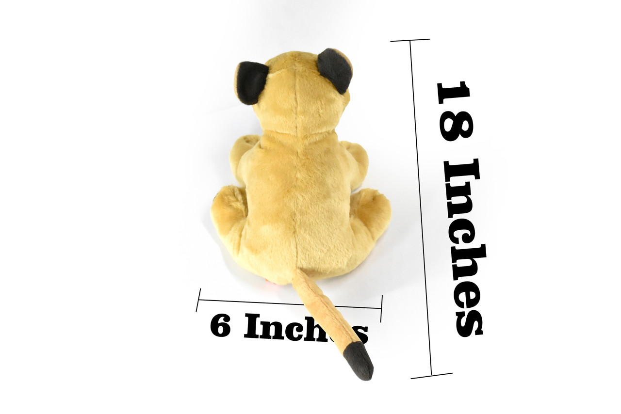 Mountain Lion / Puma / Cougar Cuddlekins Stuffed Animal 18" Long - F3492 B172