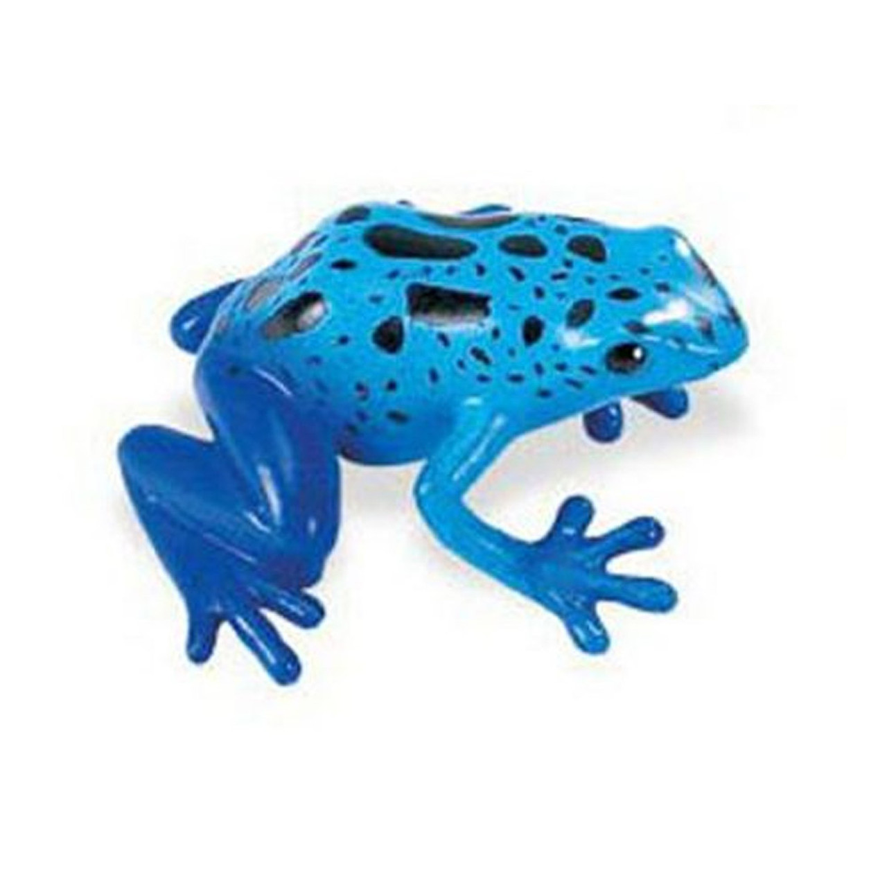 Frog, Blue Poison Dart Frog, Plastic Toy, Realistic, Rainforest, Figure,  Model, Replica, Kids, Educational, Gift, 2 F4090 B54