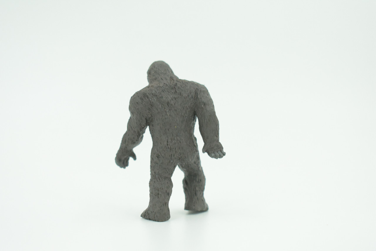 Bigfoot, Sasquatch, Rubber, Hand Painted, Realistic, Figure, Model, Replica, Toy, Kids, Educational, Gift,   2 3/8"    F4236 B376