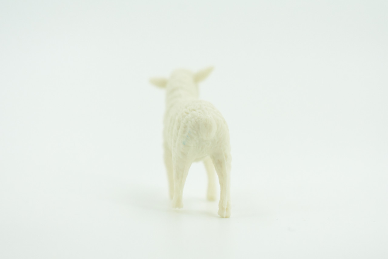 Sheep, Lamb, ewe, Very Nice Plastic Animal, Educational, Realistic Figure, Lifelike Model, Figurine, Replica, Gift,     2"    F4259 B375