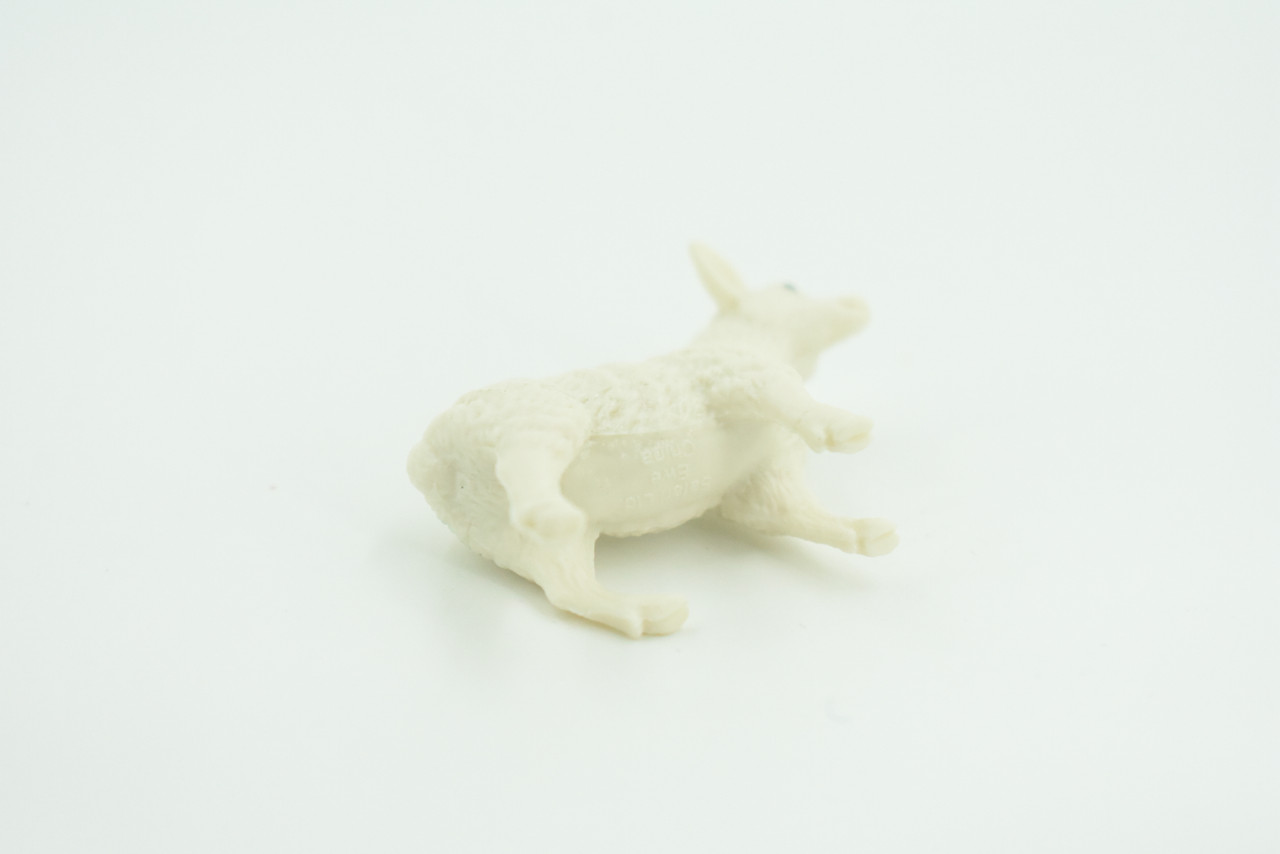 Sheep, Lamb, ewe, Very Nice Plastic Animal, Educational, Realistic Figure, Lifelike Model, Figurine, Replica, Gift,     2"    F4259 B375