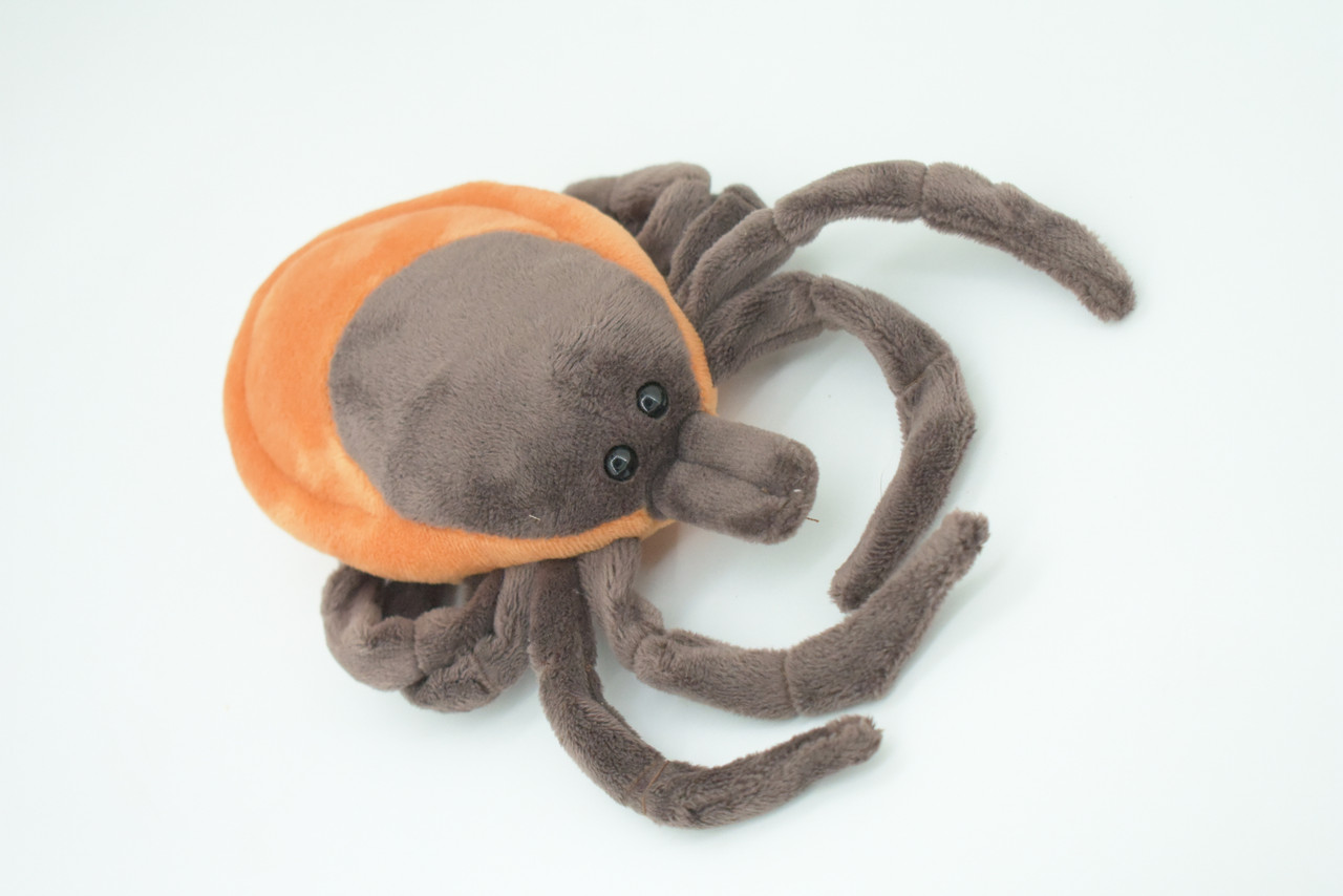 Tick, Parasite, Ixodida, Blood-feeding pest, Plush Insect Design, Educational, Figure, Replica, Gift,      7"     F4306 B323