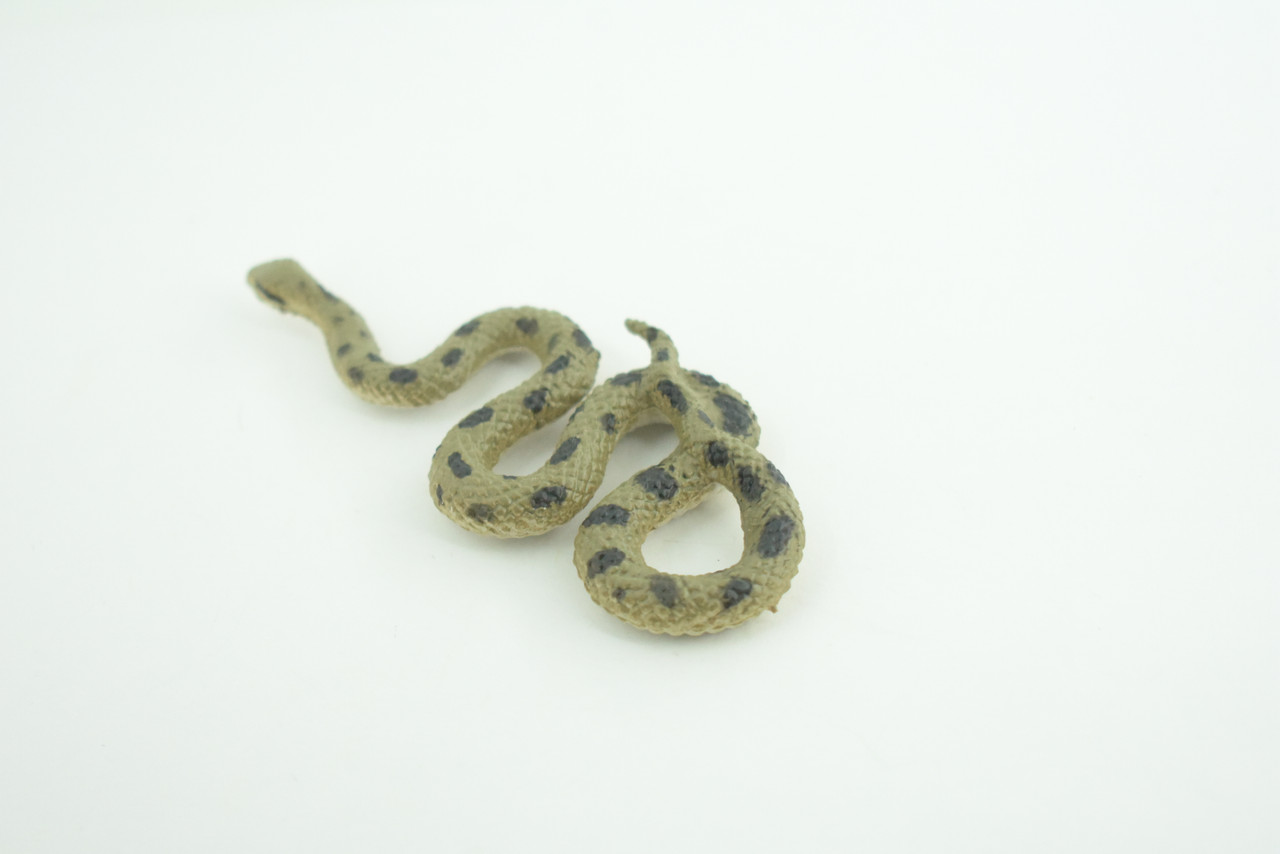 Anaconda, Snake, Very Nice Rubber Reptile, Educational, Realistic Hand Painted, Figure, Lifelike Model, Figurine, Replica, Gift,       4"     F430 B364