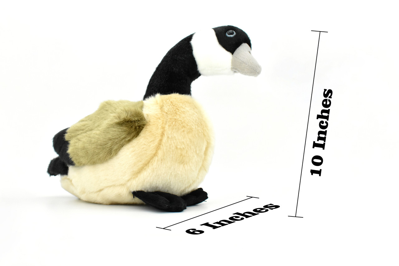Canada Goose, Honker, Bird, Realistic, Lifelike, Stuffed, Bird, Soft, Toy, Educational, Animal, Kids, Gift, Very Nice Plush Animal    10"