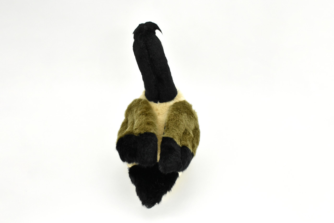 Canada Goose Plush Toy, Realistic Stuffed Animal, Honker, Bird, Lifelike, Stuffed Bird, Soft, Toy, Educational, Kids, Gift     10"    F4349 BB66