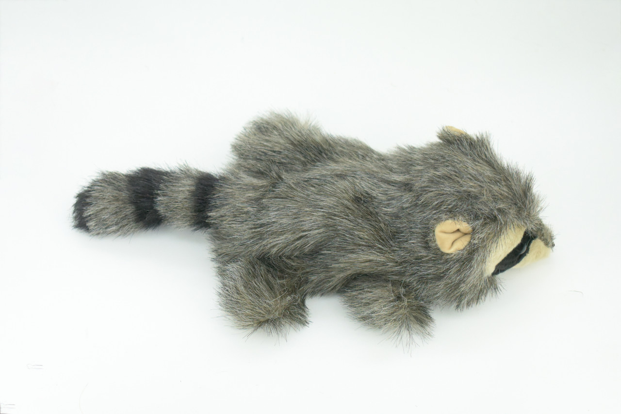 Raccoon Hand Puppet, Very Nice Plush, Stuffed Animal, Educational, Realistic Figure, Lifelike Model, Replica, Gift,     15"     F019 B405                                     
