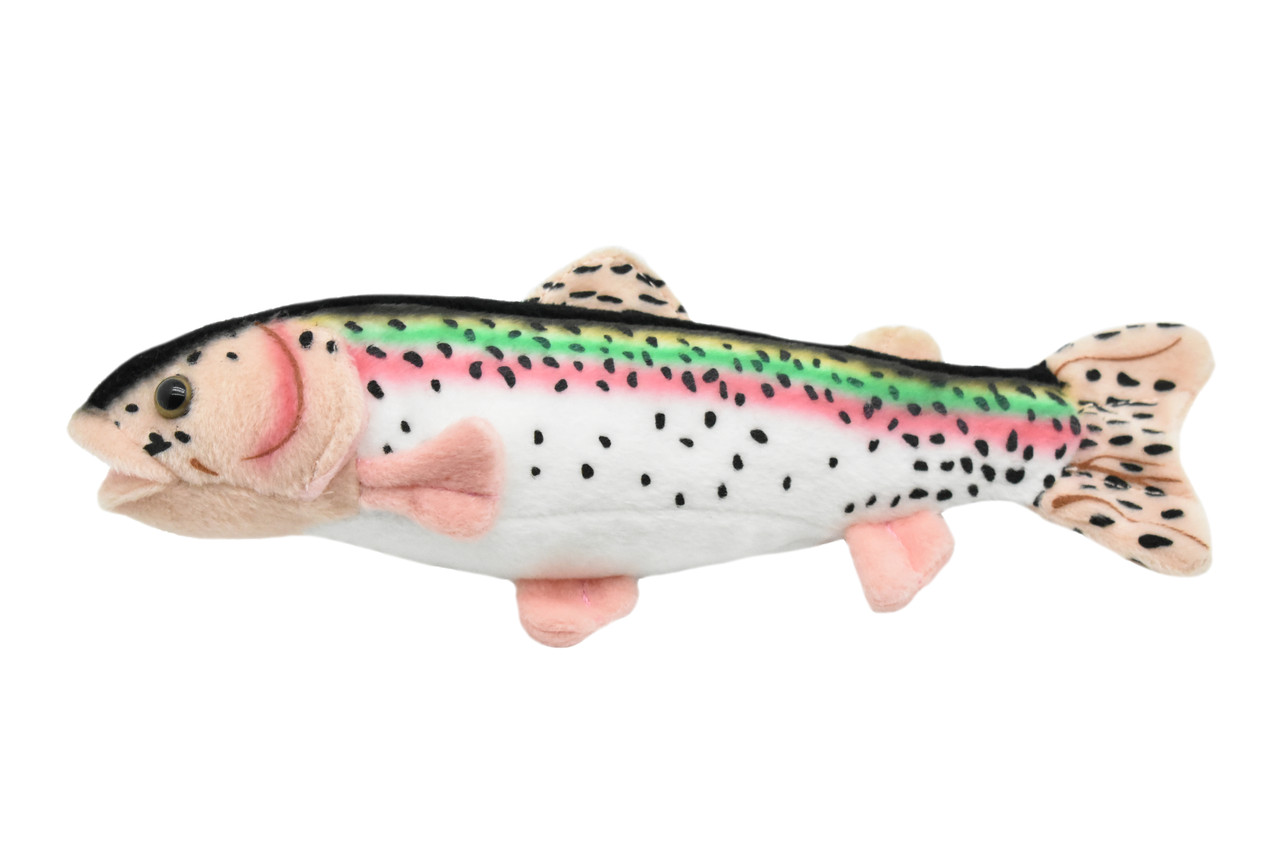 Giant Stuffed Fish Rainbow Trout - Pink