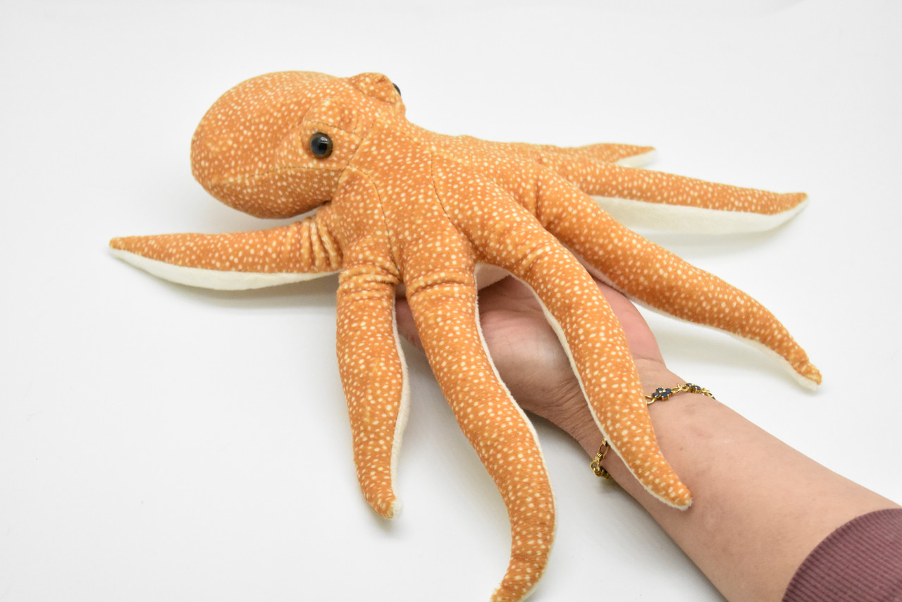 Octopus, Realistic, Lifelike, Stuffed, Ocean, Beach, Soft, Toy, Educational, Animal, Kids, Gift, Very nice plush Animal     12"    ~    F4500 BB52