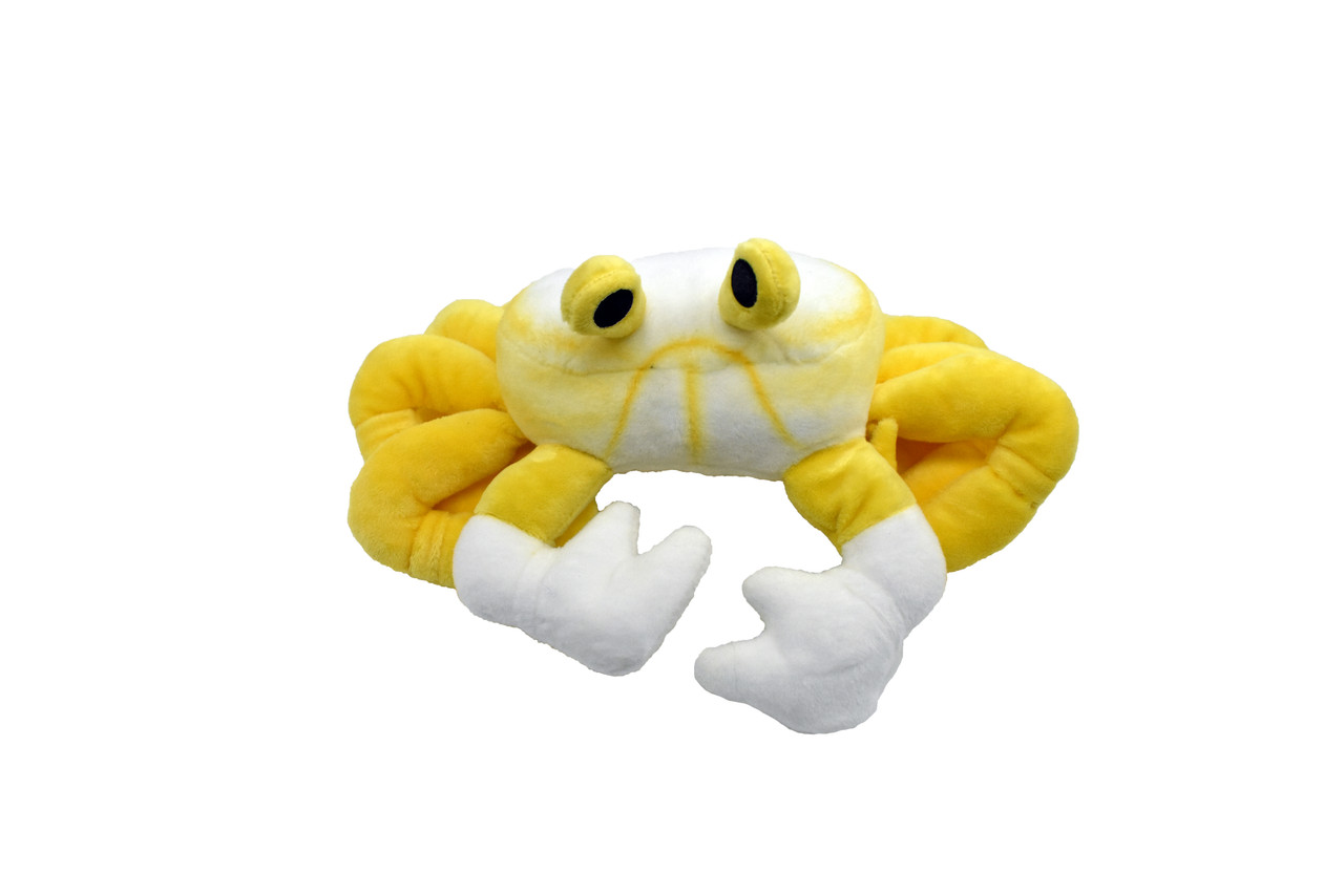 Ghost Crab Plush Toy, Realistic Stuffed Animal, Stuffed Crab, Plush Crustaceans, Design, Educational, Toy, Kids, Realistic Figure, Lifelike Soft Plush Crab       9"      F4613 BB52 