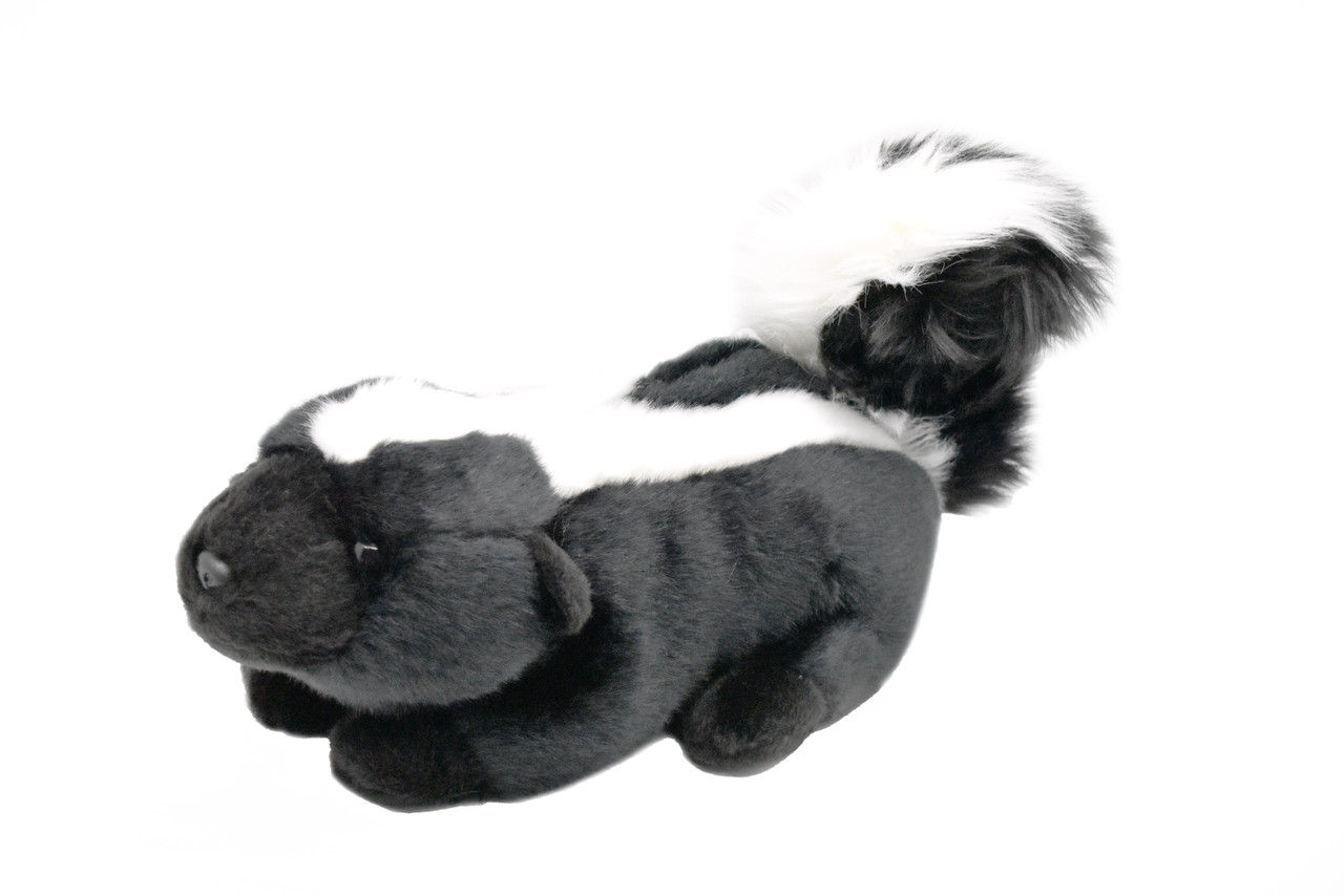 Skunk, Realistic, Very Nice Plush, Stuffed Animal, Educational, Toy, Kids, Realistic Figure, Lifelike Model, Replica, Gift,       12" 