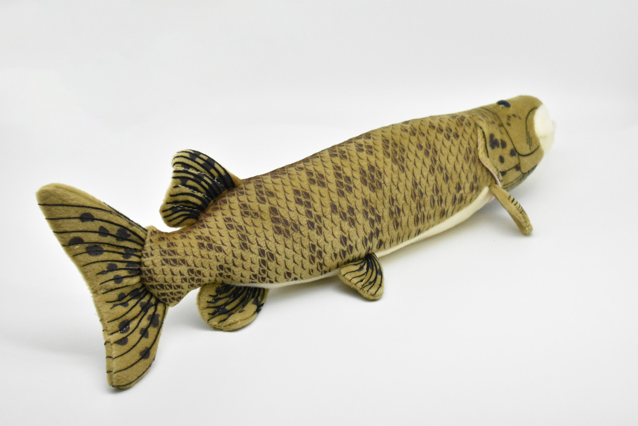 Muskellunge, Muskie, Musky, Fish, Realistic, Lifelike, Stuffed, Soft, Toy, Educational, Animal, Kids, Gift, Very Nice Plush Animal           17"        F4610 BB56