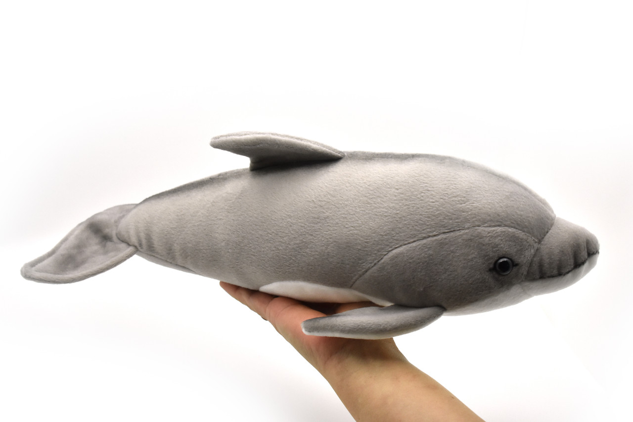 Dolphin, Porpoise, Realistic, Lifelike, Stuffed, Ocean, Mammal, Soft, Toy, Educational, Animal, Kids, Gift, Very Nice Plush Animal       17"      F4617 BB55