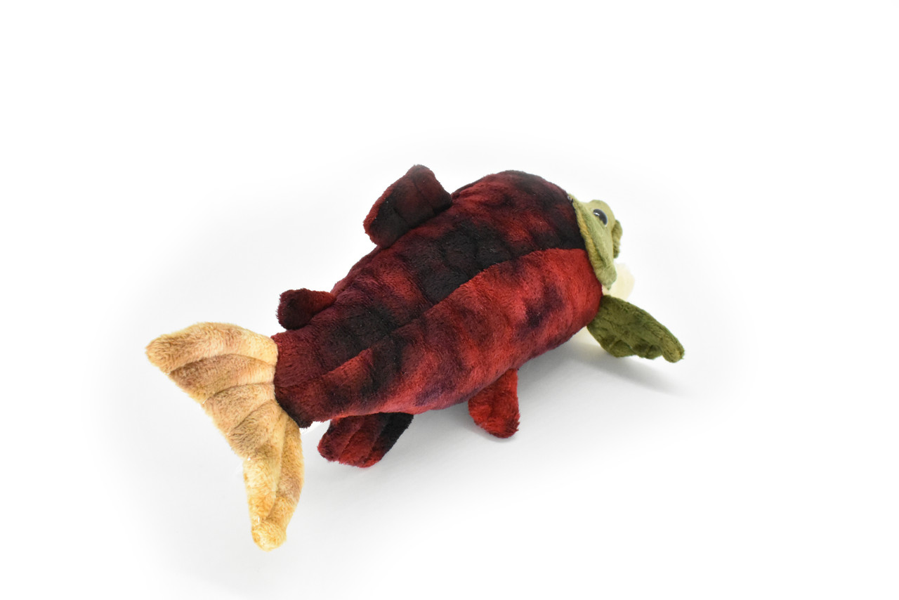 Sockeye Salmon Stuffed Plush Toy 11" - F077BB16