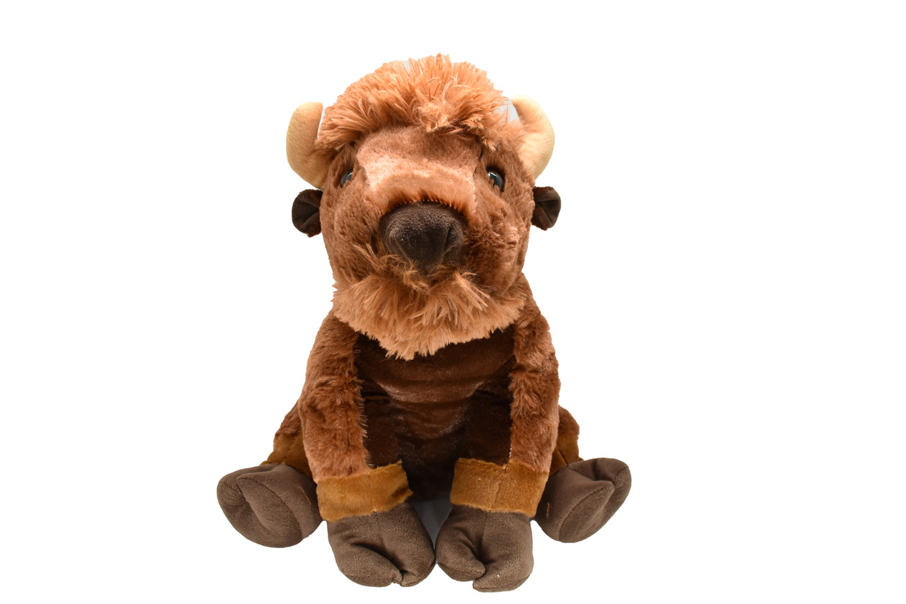 large bison stuffed animal