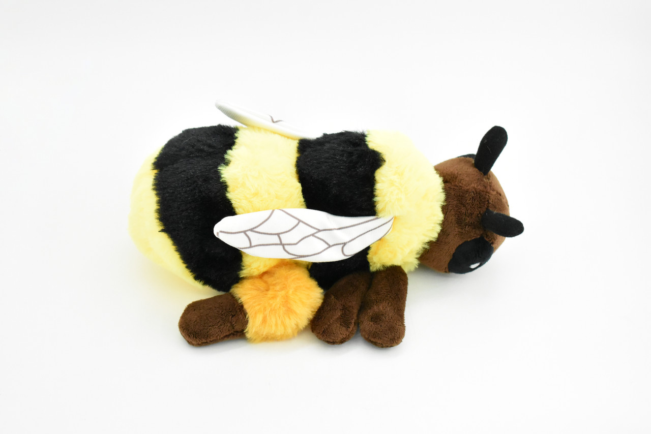 Bumblebee, Bumble Bee,  Stuffed Animal, Educational, Plush Realistic Figure, Lifelike Model, Replica, Gift,    9"     CWG60 B317