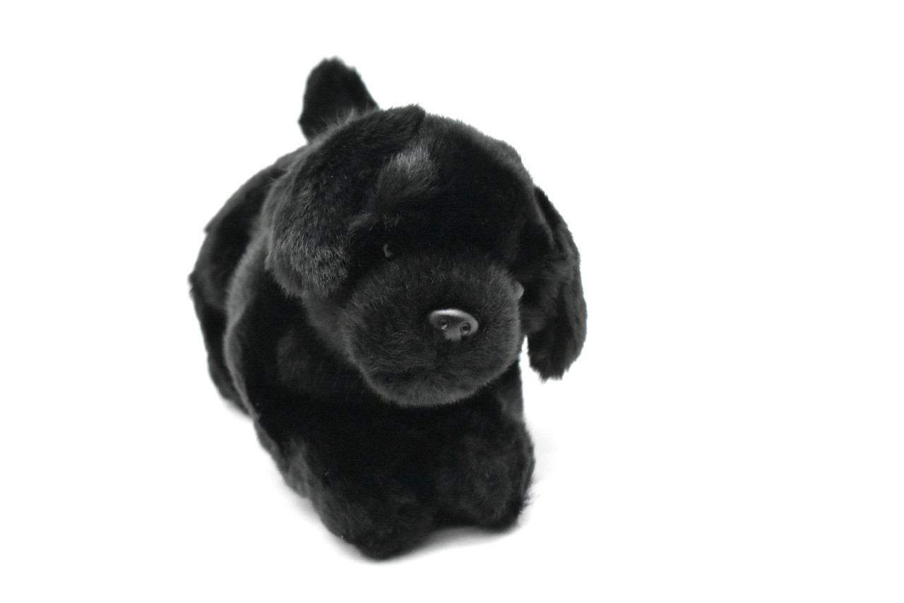 Labrador, Black Lab, Dog, Canine, Very Nice Plush Animal, Stuffed Animal, Educational, Toy, Kids, Realistic Figure, Gift,    8"