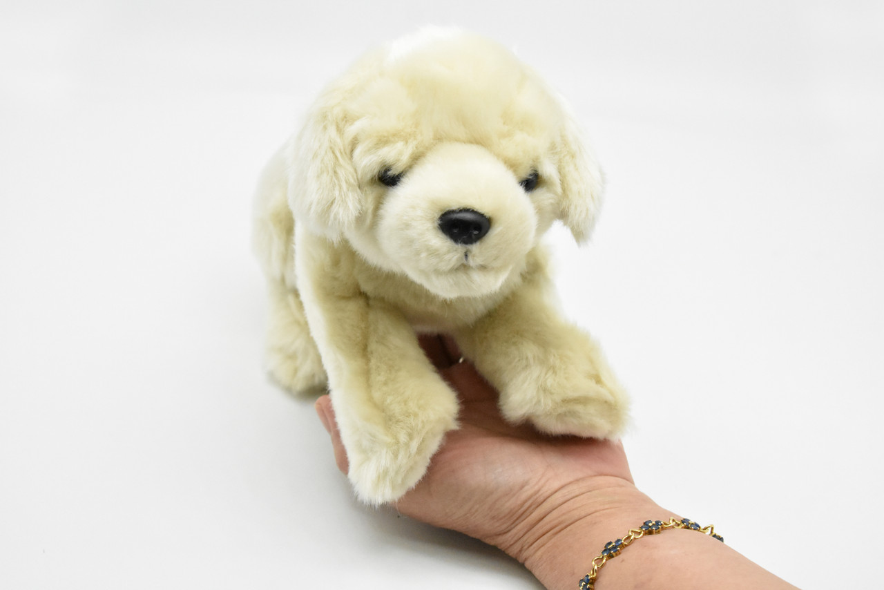 Labrador, Lab, Dog, Canine, Yellow, Realistic, Lifelike, Stuffed, Soft, Toy, Educational, Animal, Kids, Gift, Very Nice Plush Animal        8"        CC02 BB51