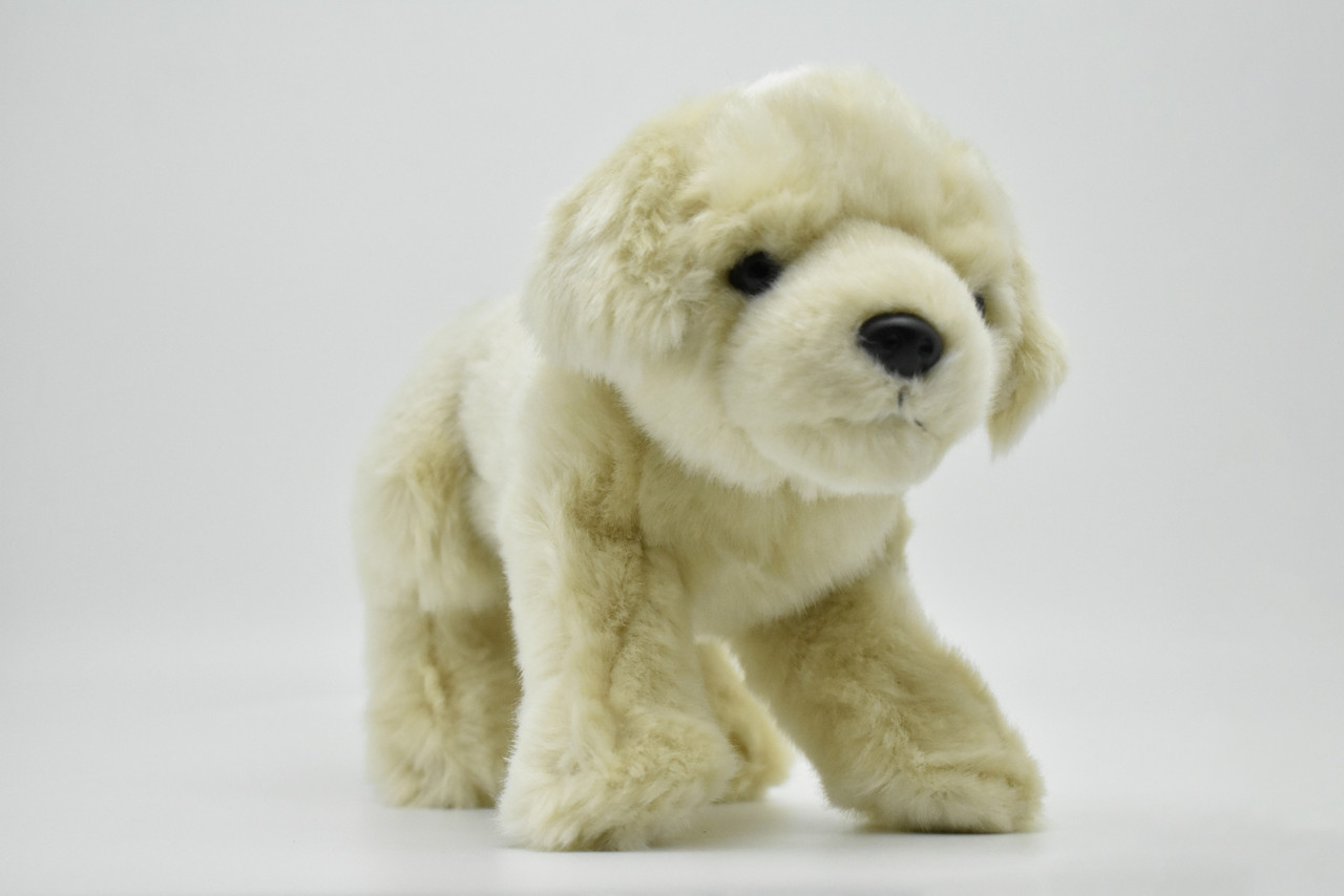 Labrador, Lab, Dog, Canine, Yellow, Realistic, Lifelike, Stuffed, Soft, Toy, Educational, Animal, Kids, Gift, Very Nice Plush Animal        8"        CC02 BB51