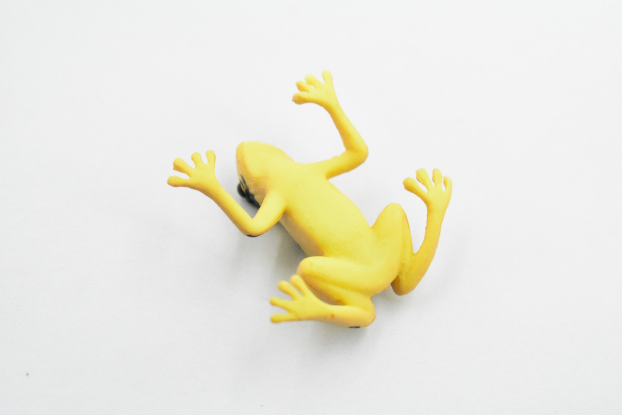 Frog, Brown & Black Pfrog, Plastic Toy, Realistic, Figure, Model, Replica, Kids, Educational, Gift,      1 1/2"    CWG27B47