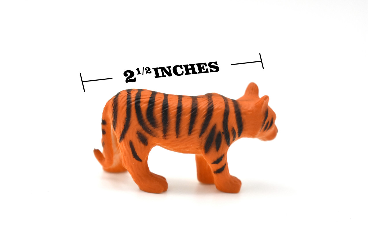 Tiger Cub, Realistic Toy Model Plastic Replica Animal Kids Educational Gift 2.5" F4439 B55