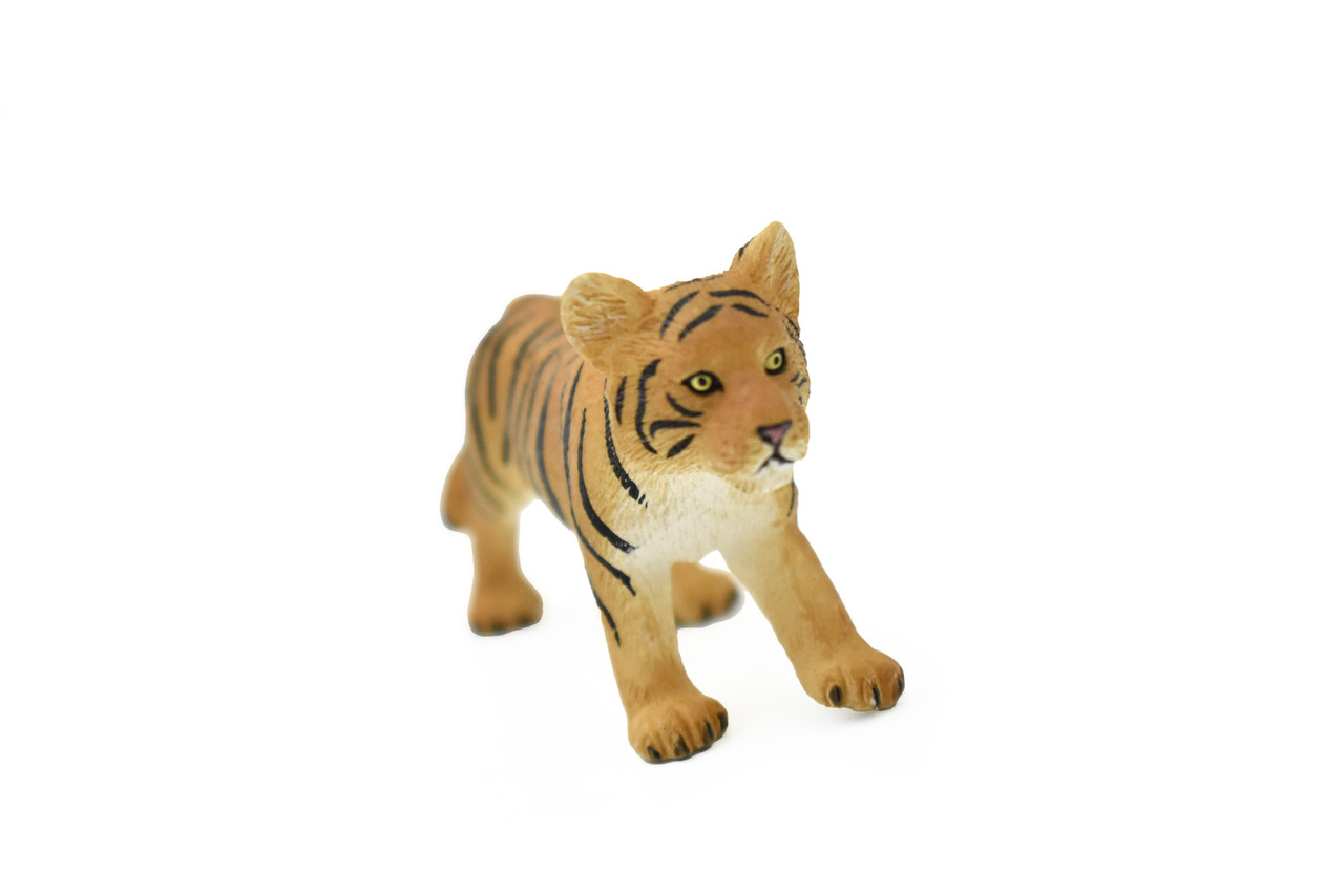 Tiger Cub, Realistic Toy Model Plastic Replica Animal, Kids Educational Gift  3"  M109 B646