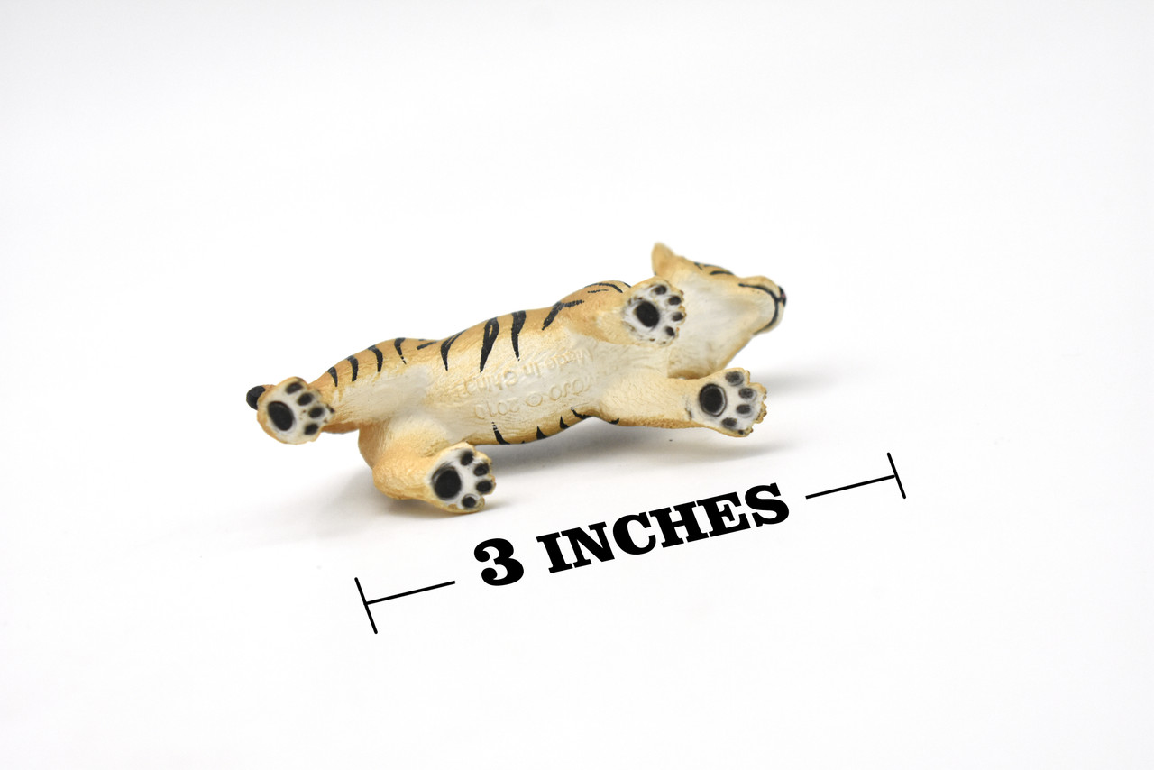 Tiger Cub, Realistic Toy Model Plastic Replica Animal, Kids Educational Gift  3"  M109 B646