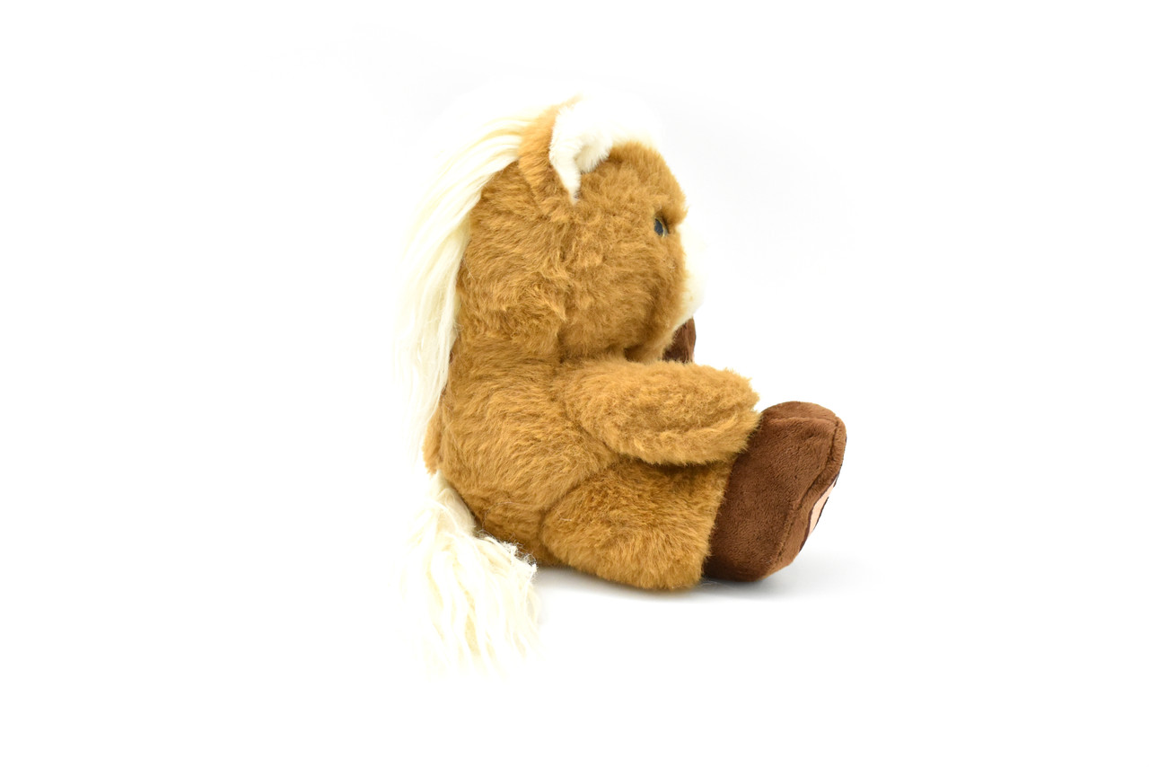 Horse, Sitting, Sweet Feet, Realistic Cute Stuffed Animal Plush Toy, Kids Educational Gift   7"   CWG66 BB17