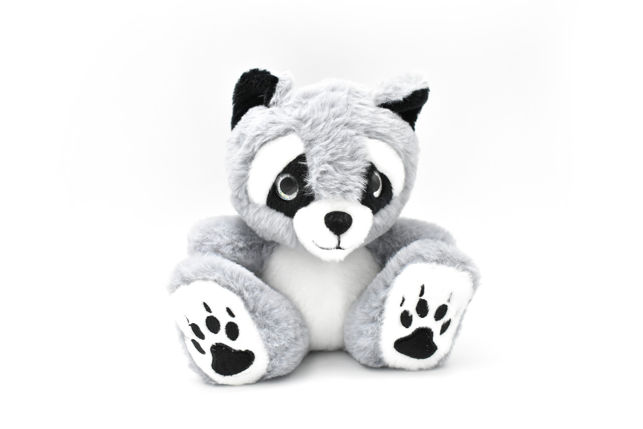 Raccoon, Sitting, Sweet Feet, Realistic Cute Stuffed Animal Plush Toy, Kids Educational Gift   7"   CWG67BB17