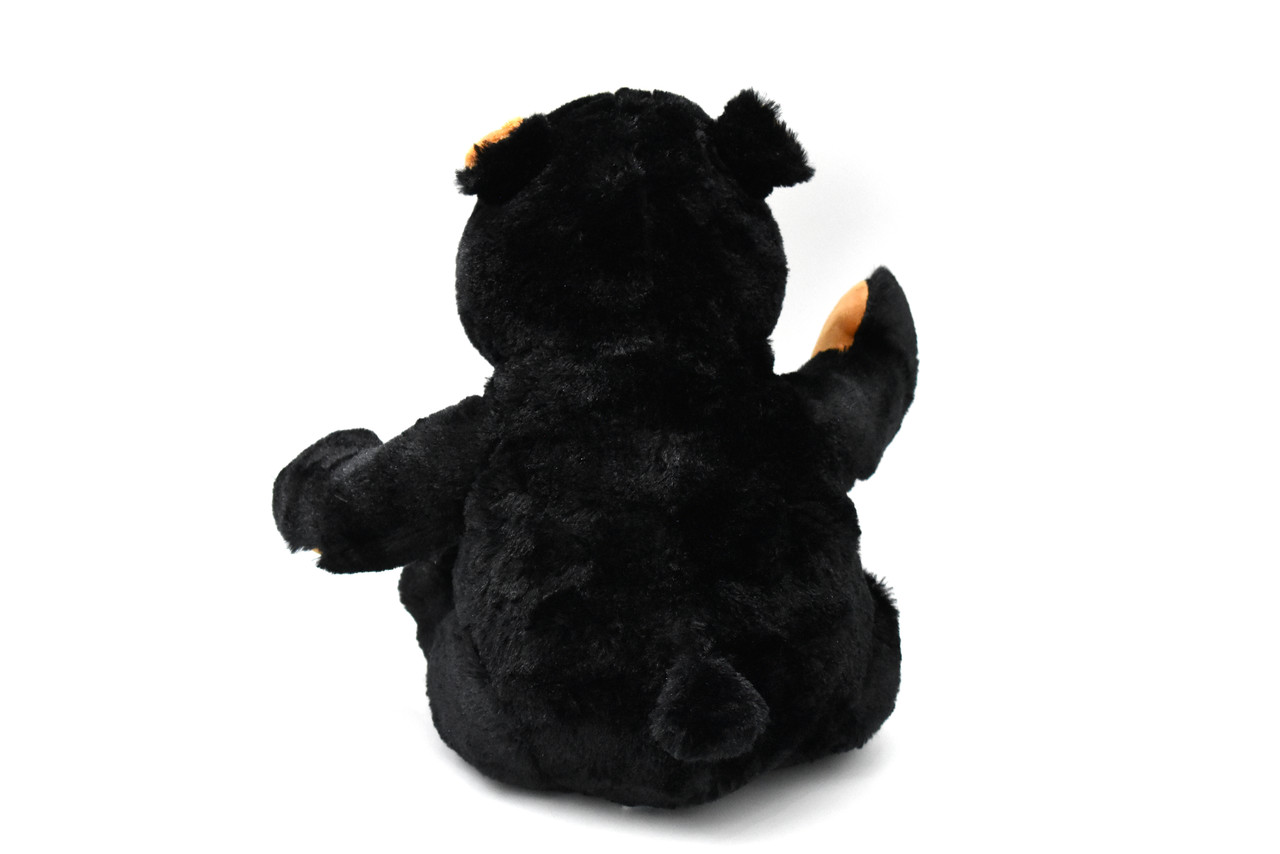 Black Bear, Willie Bear, Sitting, Very Nice Plush Animal   12"  CWG68 BB18