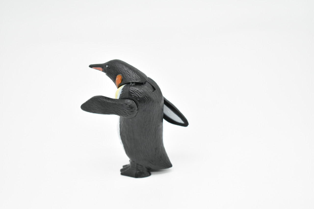 Penguin, Emperor, Movable Parts, Very Nice Plastic Design, Educational, Diorama, Realistic Figure, Lifelike, Replica, Toy, Kids, Gift,  3 Inches.   CWG57 B179