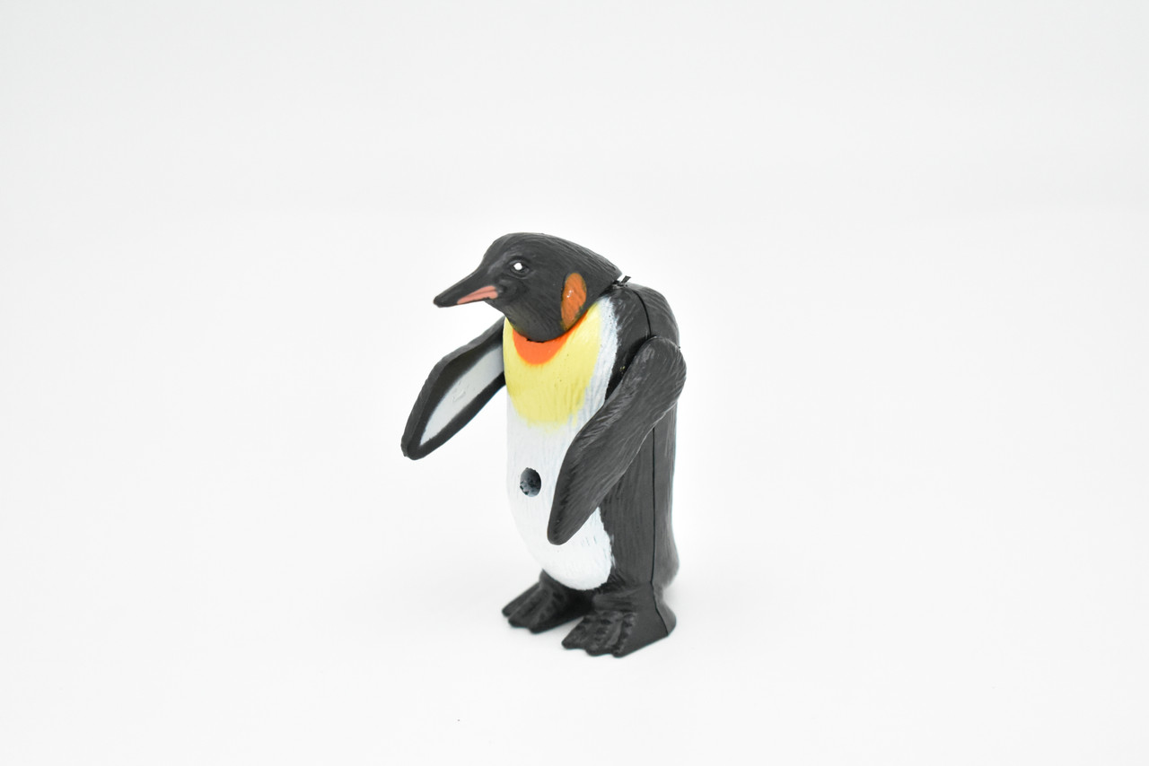 Penguin, Emperor, Movable Parts, Very Nice Plastic Design, Educational, Diorama, Realistic Figure, Lifelike, Replica, Toy, Kids, Gift,  3 Inches.   CWG57 B179