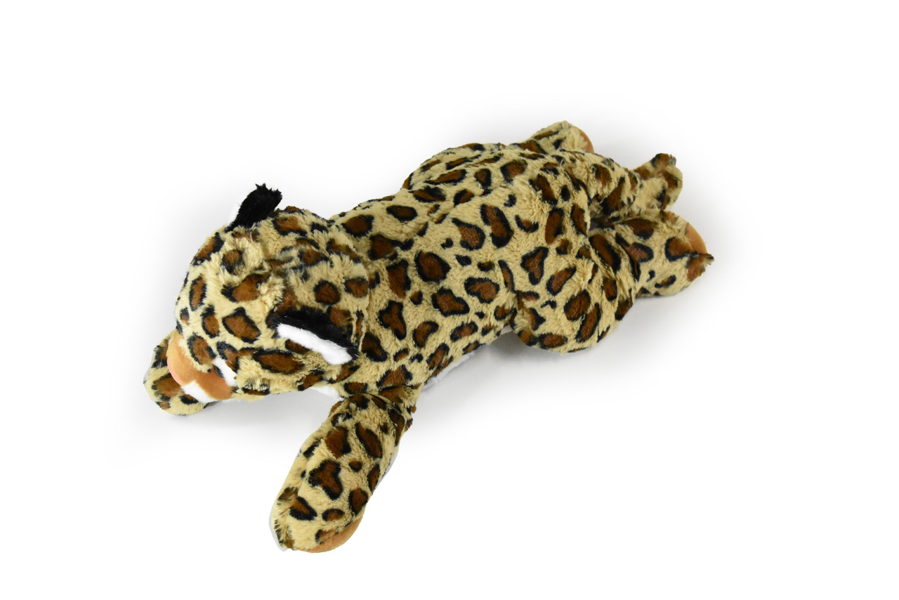 Leopard, Laying Down Realistic Cute Stuffed Animal Plush Toy, Kids Educational Gift  20"   F065 BB8