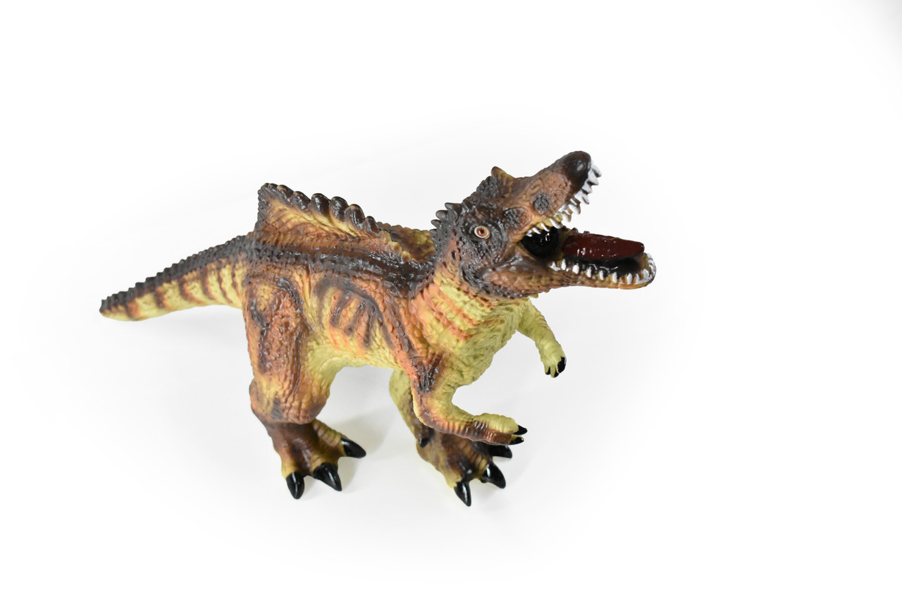 Spinosaurus, Dinosaur, Prehistoric, Cretaceous, Museum Quality, Rubber, Hand Painted, Realistic, Figure, Model,  Toy, Kids, Educational, Gift,      24"     CWG72 BB20                                                                  