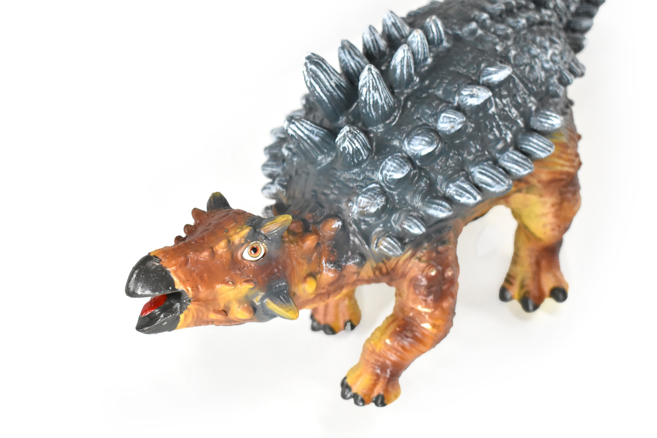 Ankylosaurus, Dinosaur, Prehistoric, Cretaceous, Museum Quality, Rubber, Hand Painted, Realistic, Figure, Model, Toy, Kids, Educational, Gift,    20"    CWG75 BB23