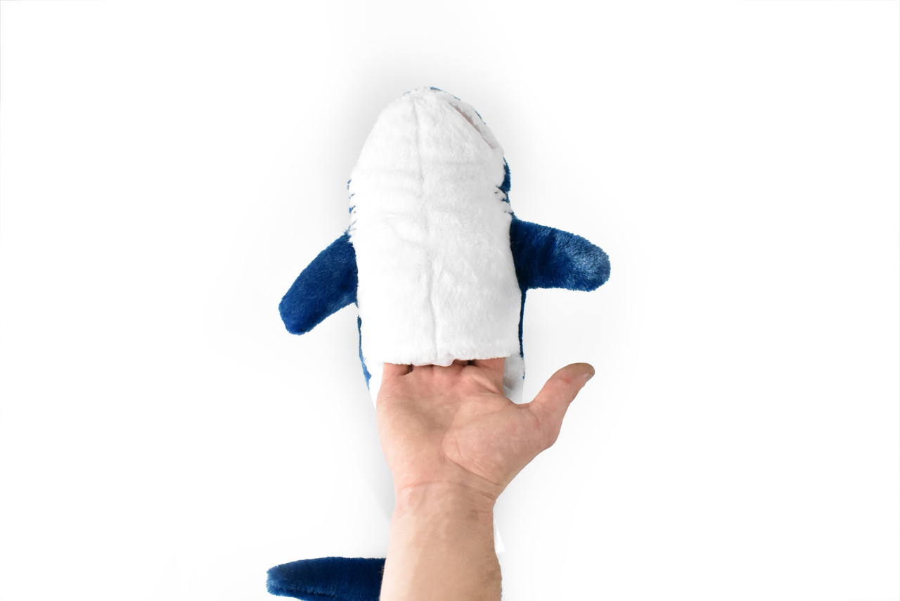 Mako Shark, Hand Puppet Realistic, Stuffed, Soft, Toy, Educational, Kids, Gift, Plush Animal   20"  PZ041 B450