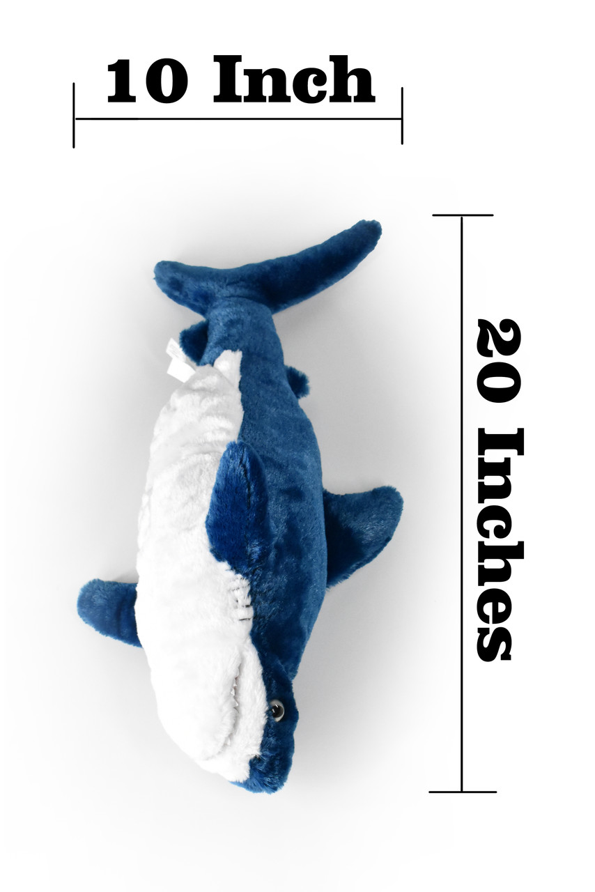 Mako Shark, Hand Puppet Realistic, Stuffed, Soft, Toy, Educational, Kids, Gift, Plush Animal   20"  PZ041 B450