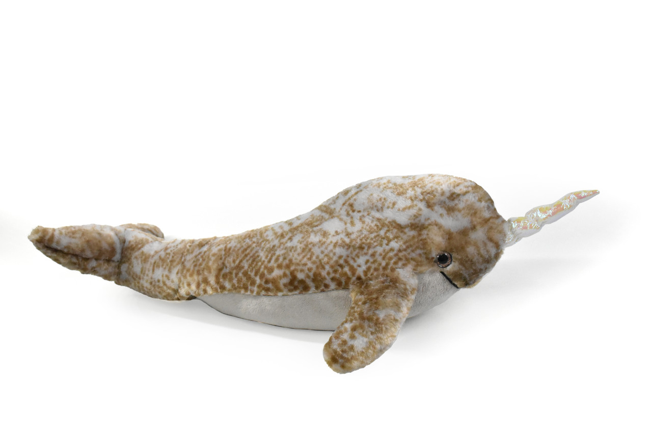 Narwhal Whale, Very Nice Plush Animal   23"   PZ021-B458