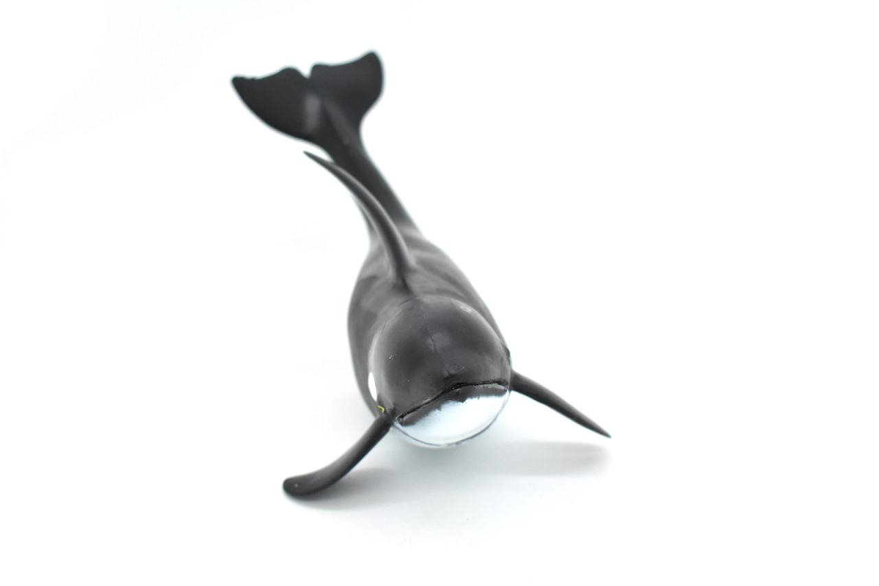 Orca, Killer Whale, Marine Mammal, Soft Rubber,  Animal, Realistic, Figure, Model, Replica, Toy, Kids, Educational, Gift,      9"     F097 B494