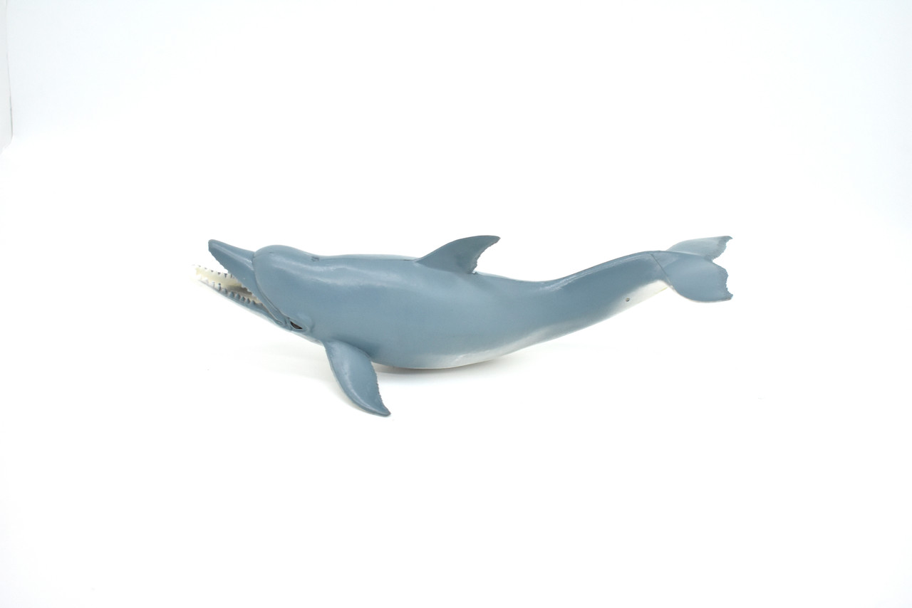 Dolphin, Realistic Model Rubber Replica Animal, Kids Toy Educational Gift   9"    F101 B496