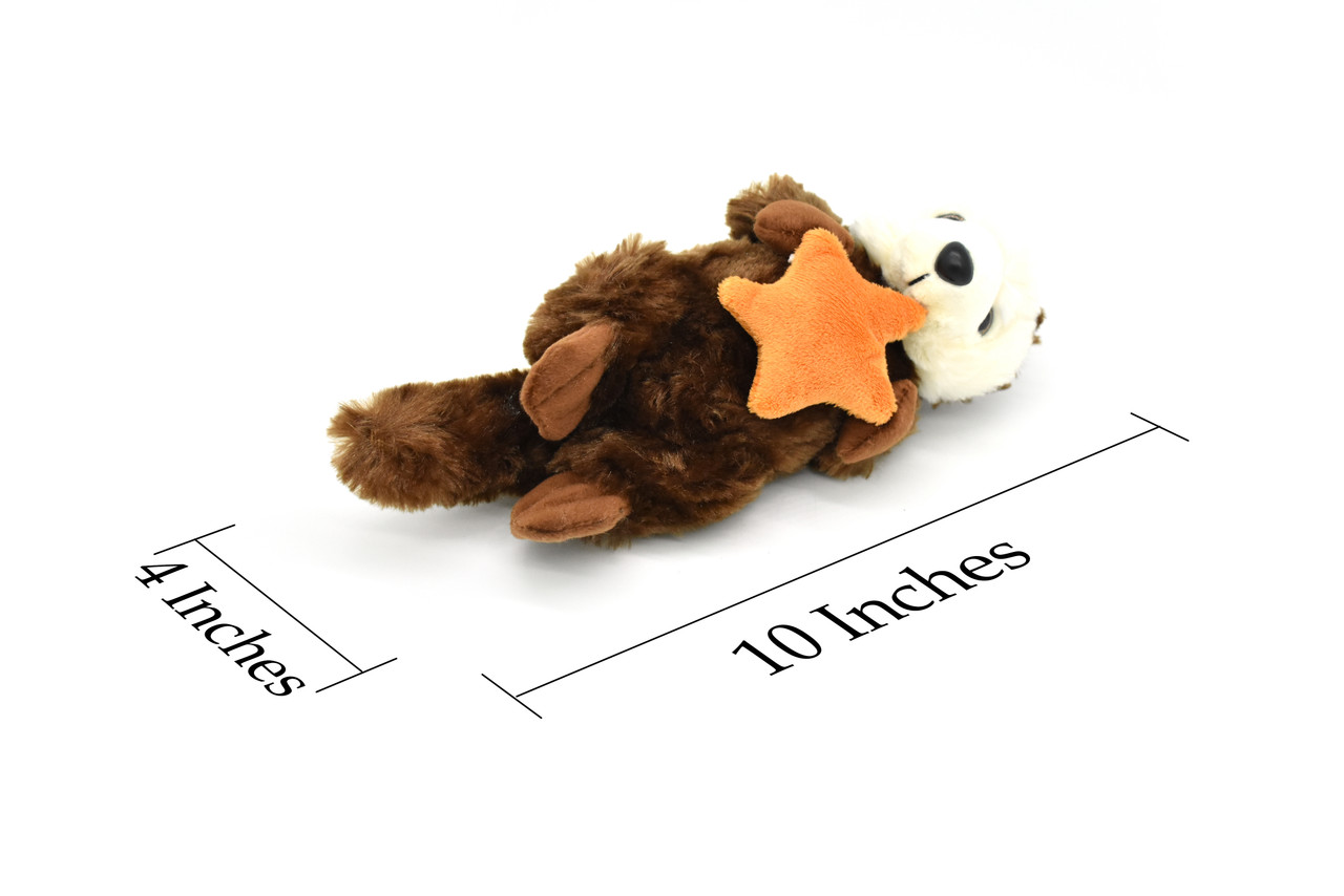 Sea Otter, Realistic, Stuffed, Soft, Toy, Educational, Kids, Gift, Plush Animal   10"    PZ024-B459