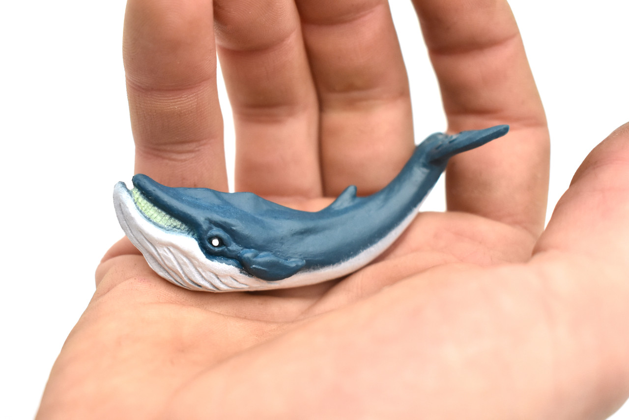 Right Whale, Very Nice Plastic Replica   3"Long ~ F3904-B9