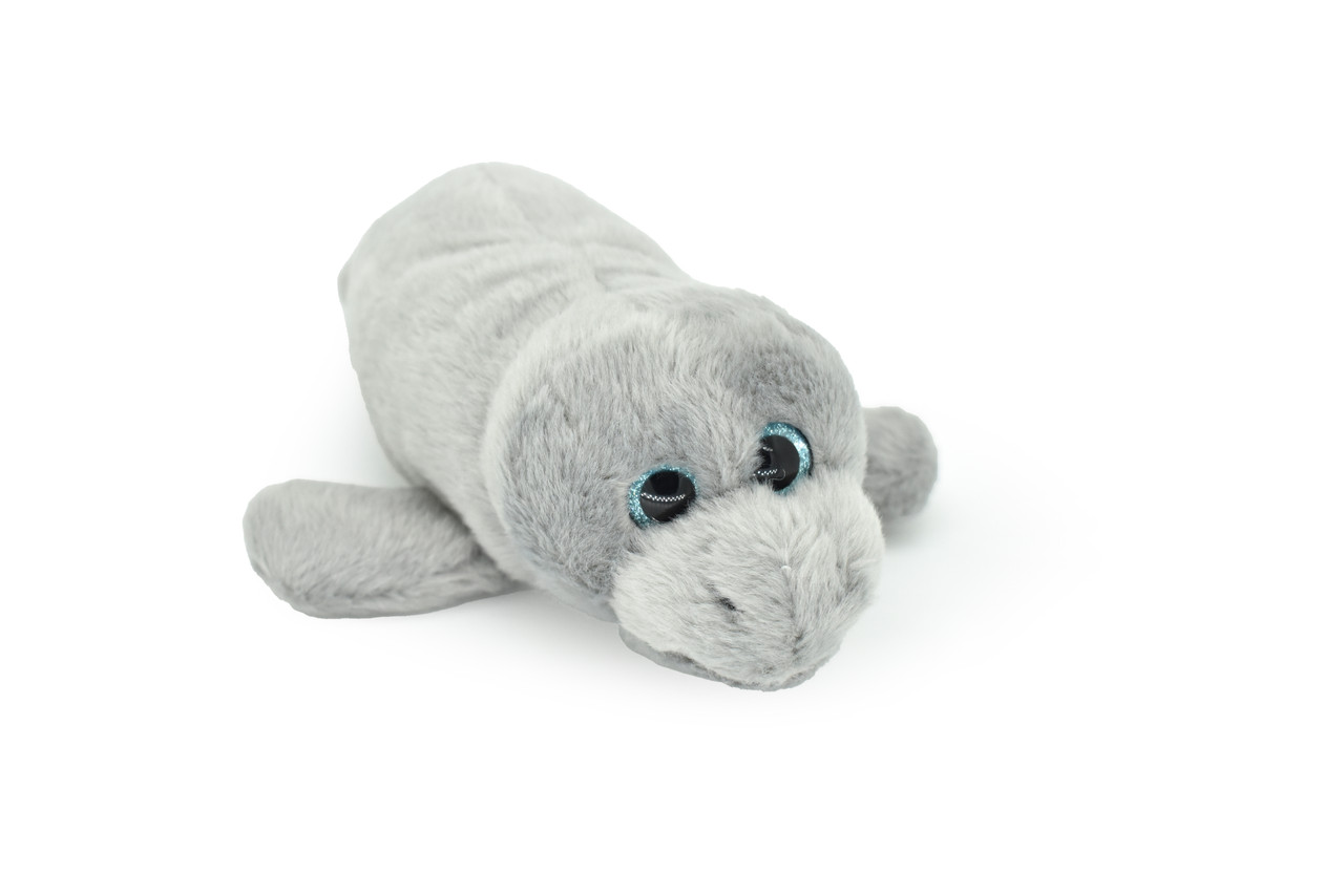 Manatee Baby, Realistic Stuffed Soft Toy Educational Kids Gift Very Nice Plush Animal    9"   PZ026 B459