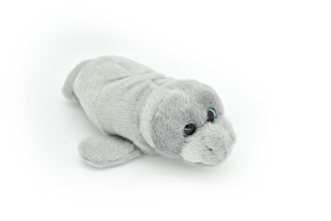 Manatee Baby, Realistic Stuffed Soft Toy Educational Kids Gift Very Nice Plush Animal    9"   PZ026 B459