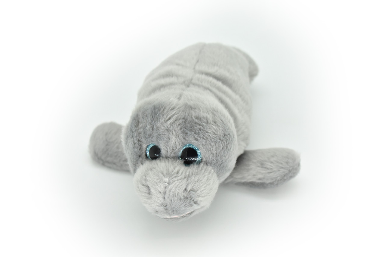 Manatee Baby, Realistic Stuffed Soft Toy Educational Kids Gift Very Nice Plush Animal    9"   PZ026 B459