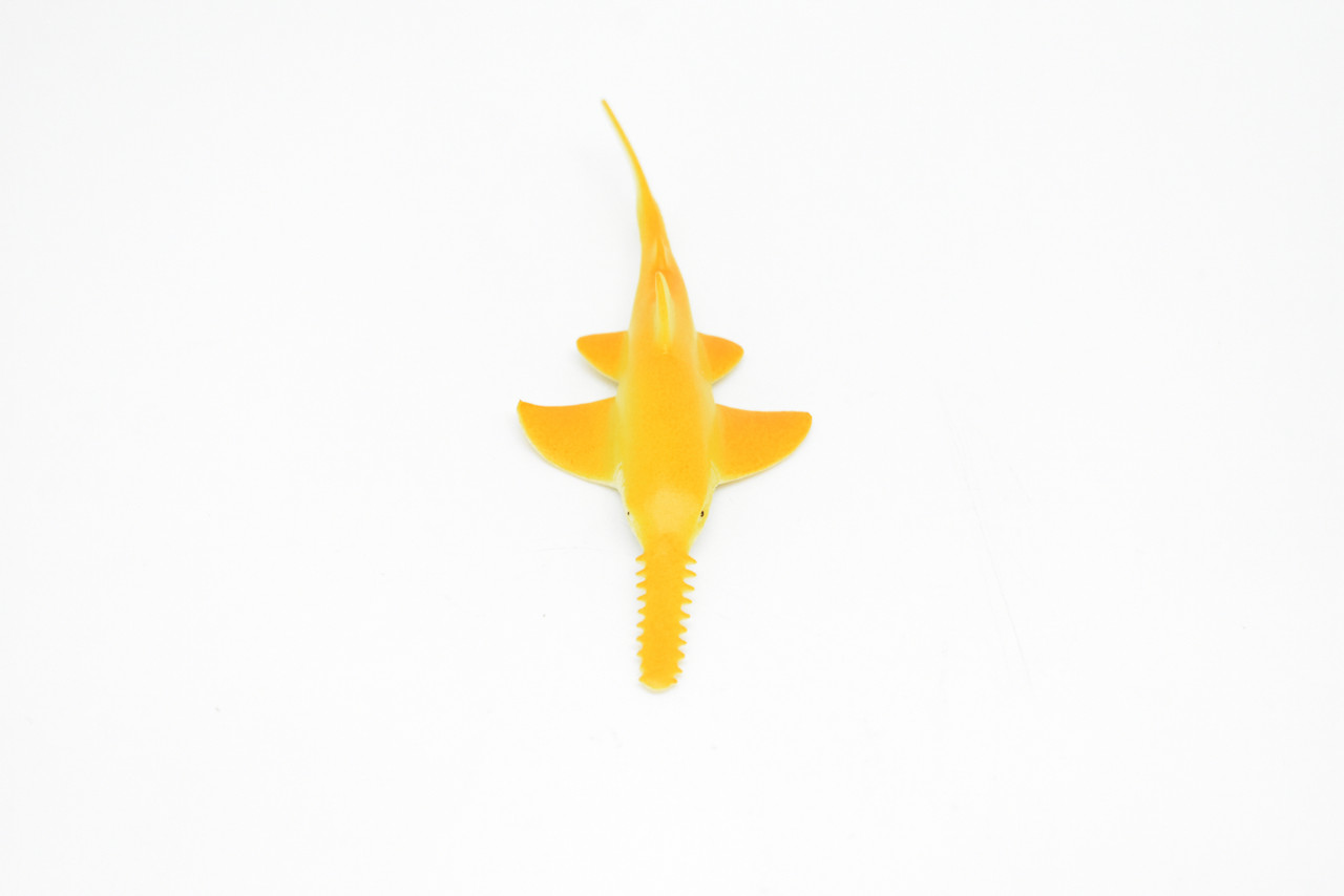 Sawtooth Shark, Sawfish, Realistic Toy Model Plastic Replica, Kids Educational Gift  4.5"    CWG90