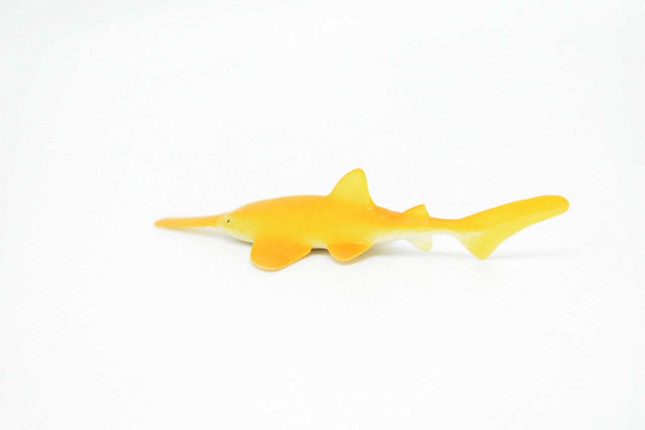 Sawtooth Shark, Sawfish, Realistic Toy Model Plastic Replica, Kids Educational Gift  4.5"    CWG90