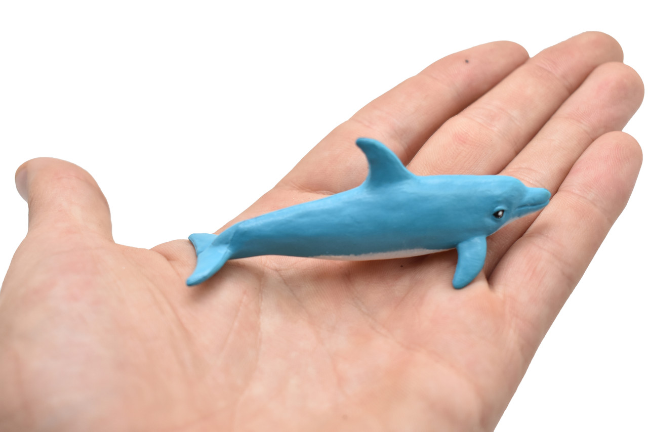 Dolphin, Bottlenose, Very Nice Plastic Replica   3"Long  ~   F3908-B9