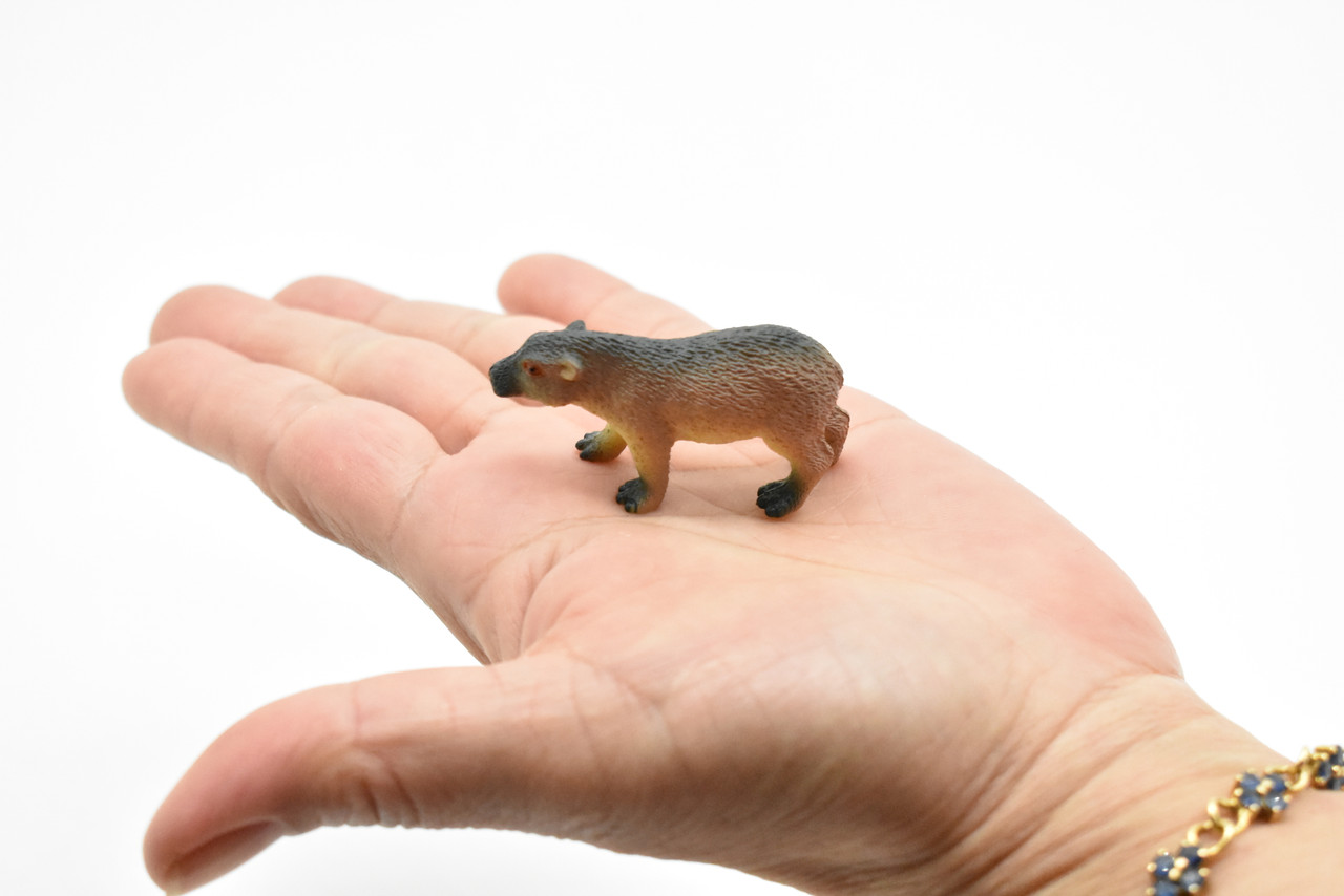 8-teiliges Capybara Figuren-Set – Realistische Miniatur-Tiere Aus Kunststoff, Handbemalt, Für Deko, Spiel Oder Garten