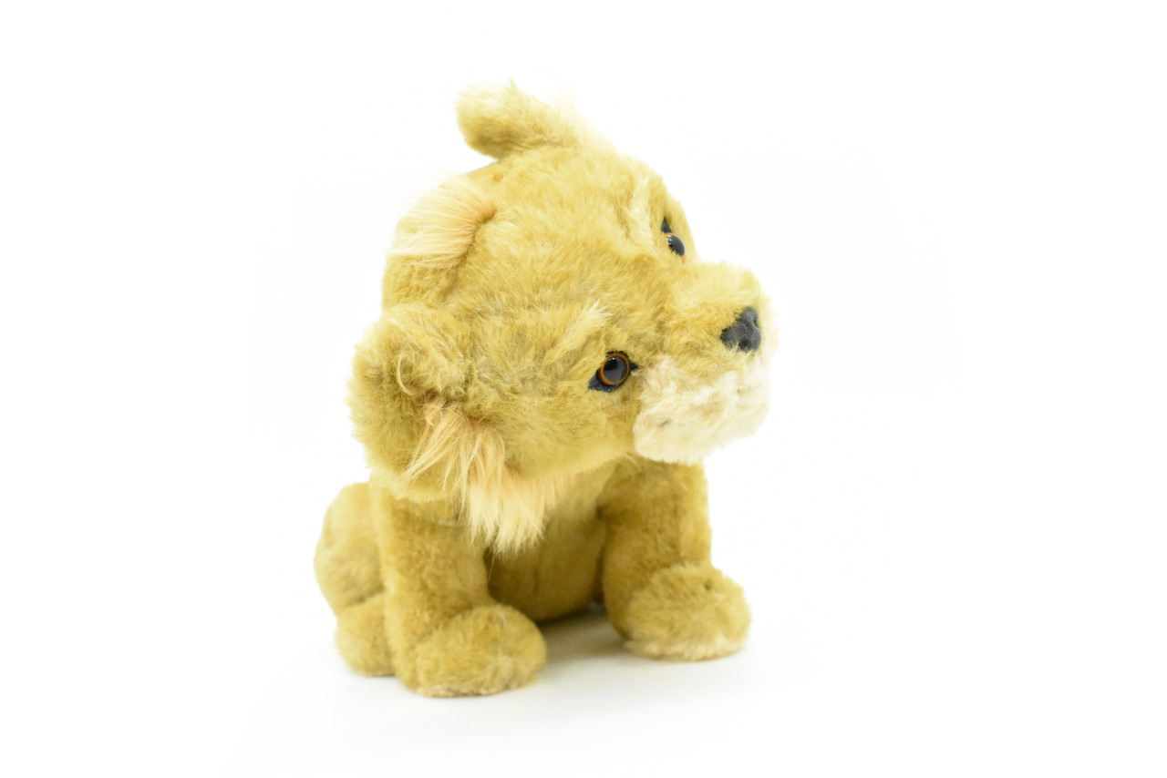 Lion Cub, Male, Baby, Very nice Plush Animal, Soft,  Realistic Toy Figure, Model, Replica, Kids, Educational, Gift,        10" X 7"   CWG97 BB1
